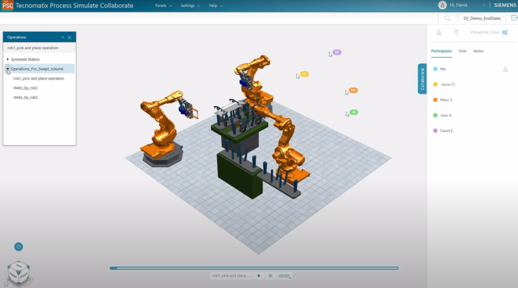 Tecnomatix Process Simulate Collaborate