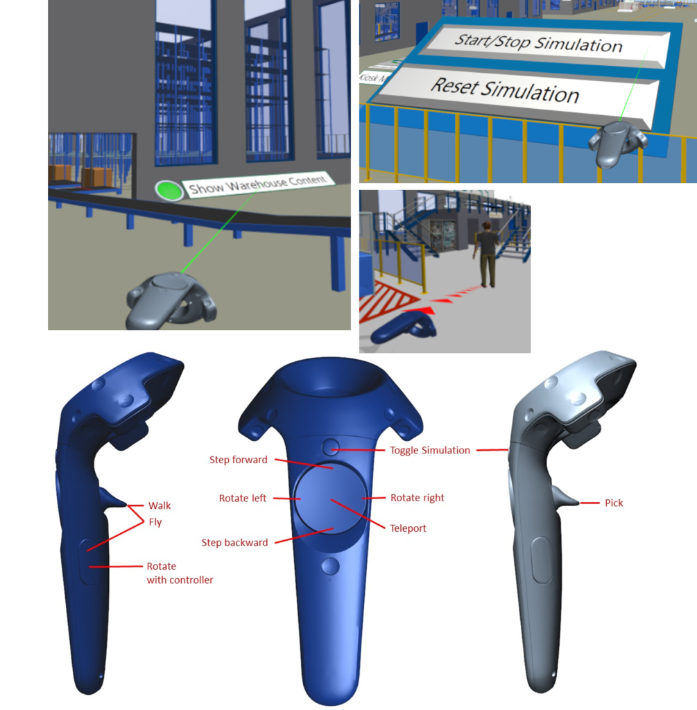 Plant Simulation 2302 virtual reality.