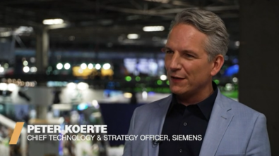 Peter Koerte, Chief Technology and Strategy Officer at Siemens