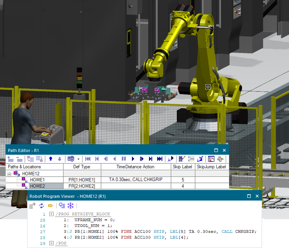 Fanuc controller OLP package