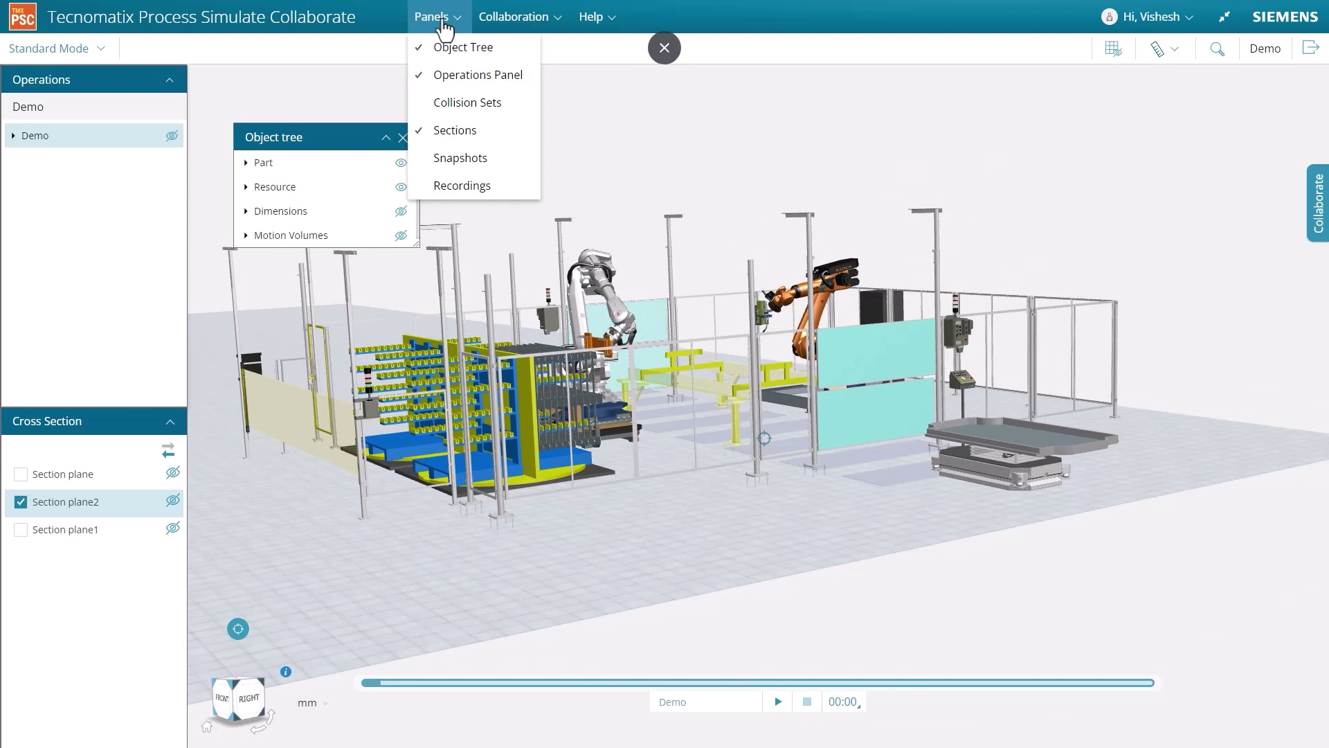 Process simulate collaborate