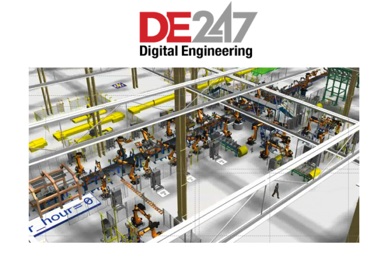 Digital Engineering Magazine features how Process Simulate powers the ...