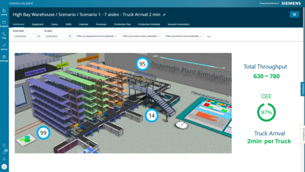 Discover What’s New in Optimize my plant 2503:  The power of the digital twin in the hands of factory operations!