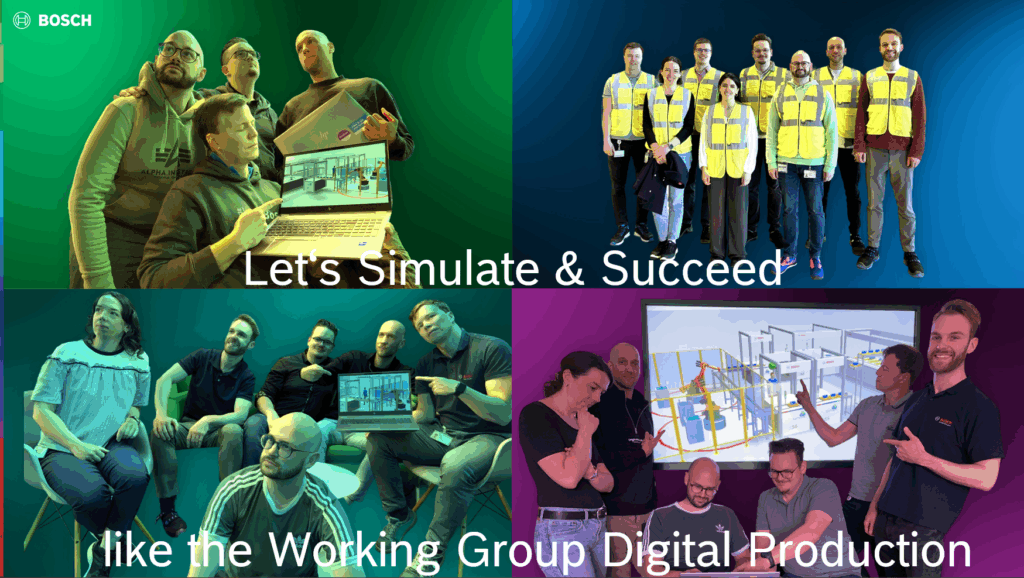 Using Siemens Digital Industries Tecnomatix Plant Simulation, the Digital Production working group collaborates to simulate and succeed by embracing fast, smart, and easy logistics simulation enabled through standardization.