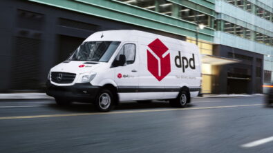 a DPD delivery van