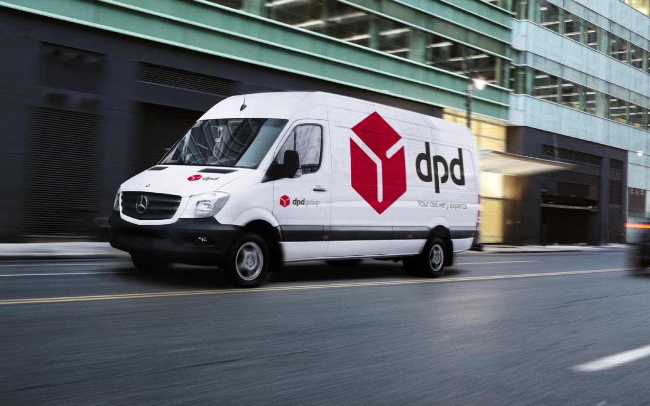 a DPD delivery van