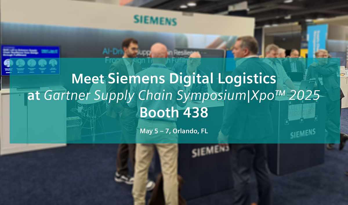 Join Us at Gartner Supply Chain Symposium/Xpo™ 2025 conference May 5 – 7, in Orlando, FL.