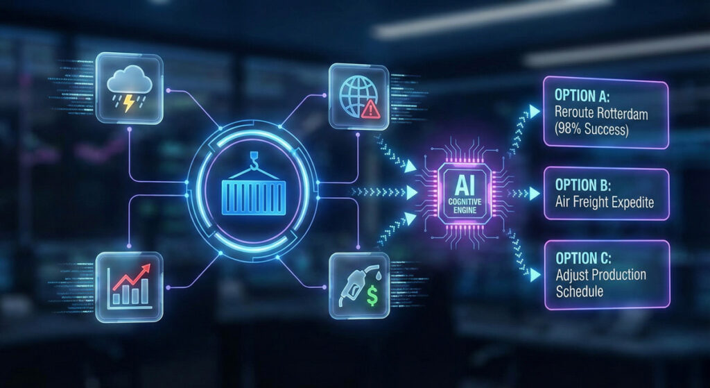 Goal: AI-powered cognitive supply chain