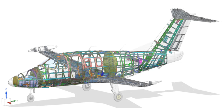 Product BOM management - commercial passenger plane.