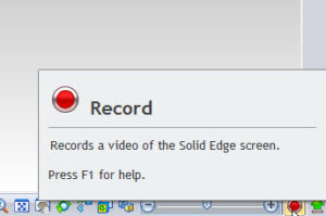 Solid Edge Screen Capture