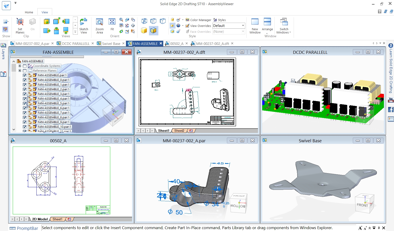 Solid Edge 2D Drafting – now views 3D files! | Solid Edge