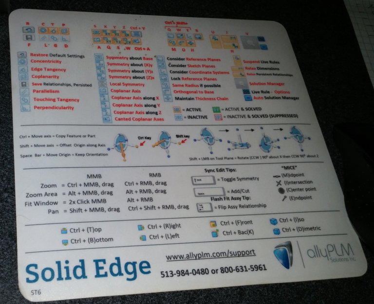 Keyboard Shortcuts In The Solid Edge Interface | Solid Edge