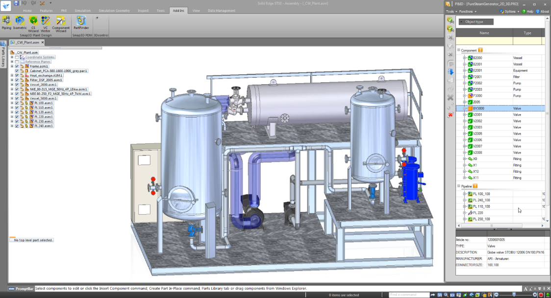 On-Demand Webinar: Solid Edge P&ID Modular Plant Design | Solid Edge