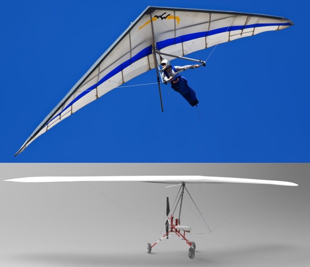 Blanshey Aviation are adding an electric propulsion system to an ultralight aircraft to give more opportunities for hang glider like soaring