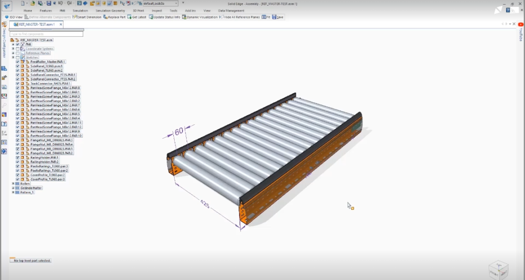 Solid Edge Design Configurator in action