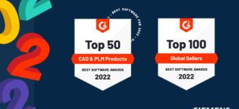 Solid Edge earns spot on G2's 2022 Best Software Awards for CAD/PLM Products