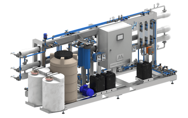 kainos water treatment facility rendering