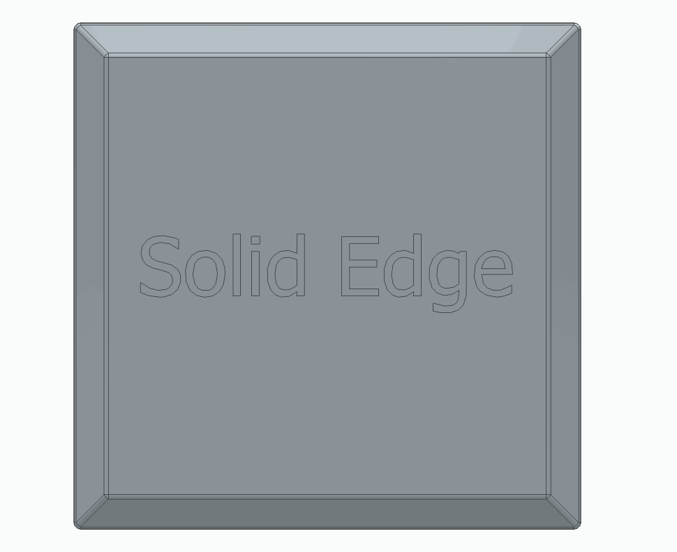 Solid Edge - Tray 2