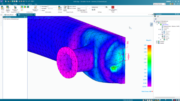 New in Solid Edge 2024: Increase simulation speed, performance and reliability