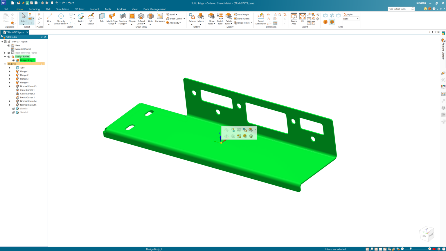 New in Solid Edge 2025: UI/UX workflow enhancements | Designcenter ...
