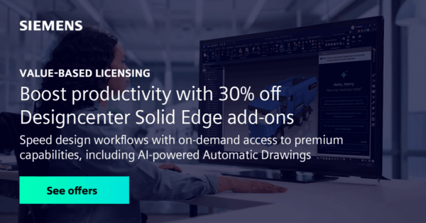 Limited-time offer: How to get 30% off Designcenter X Solid Edge: Automatic Drawings